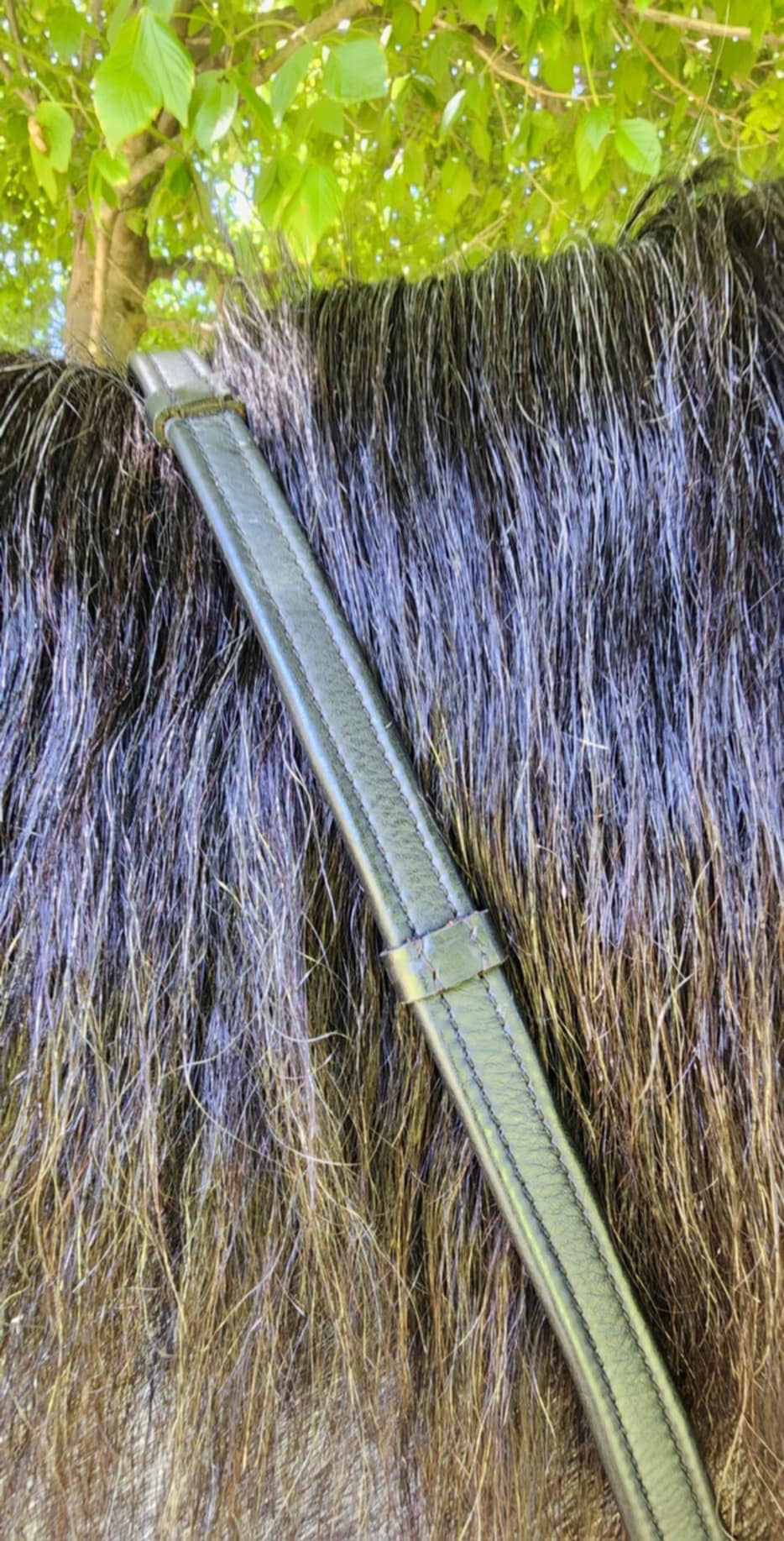 The Alexandra | Premium Snaffle Dressage Bridle w Brass or Silver clincher brow band